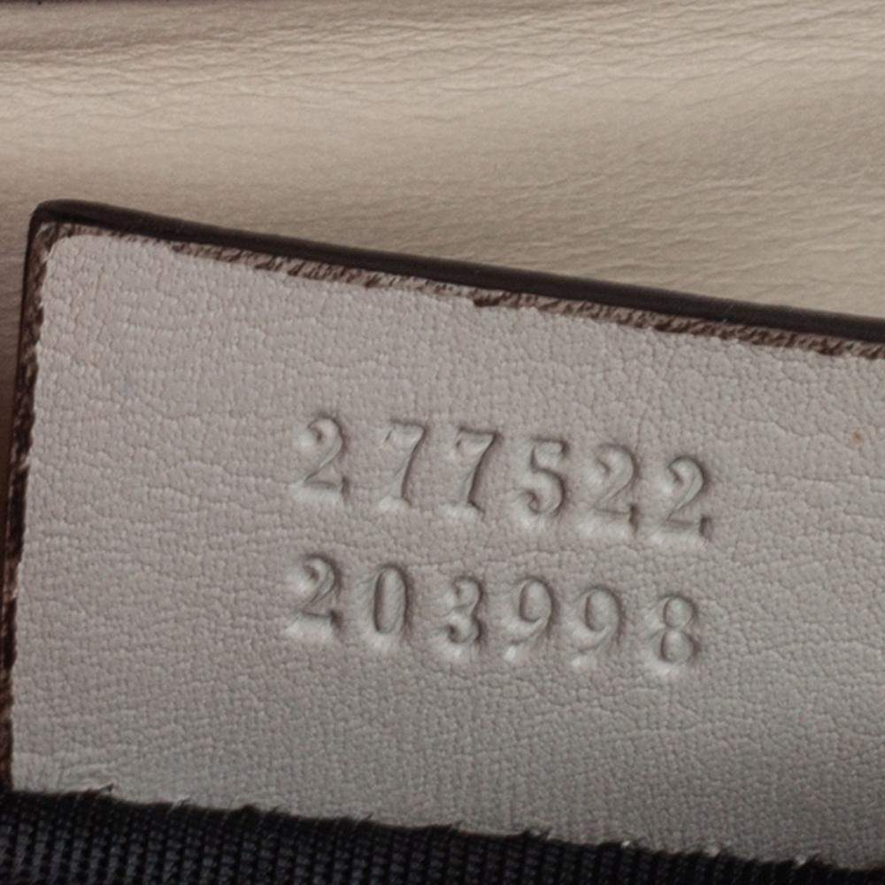 Women's Gucci Cream Leather Medium 1973 Flap Shoulder Bag