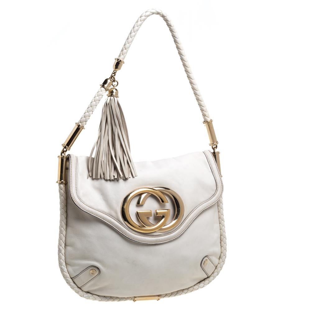 gucci britt tassel bag