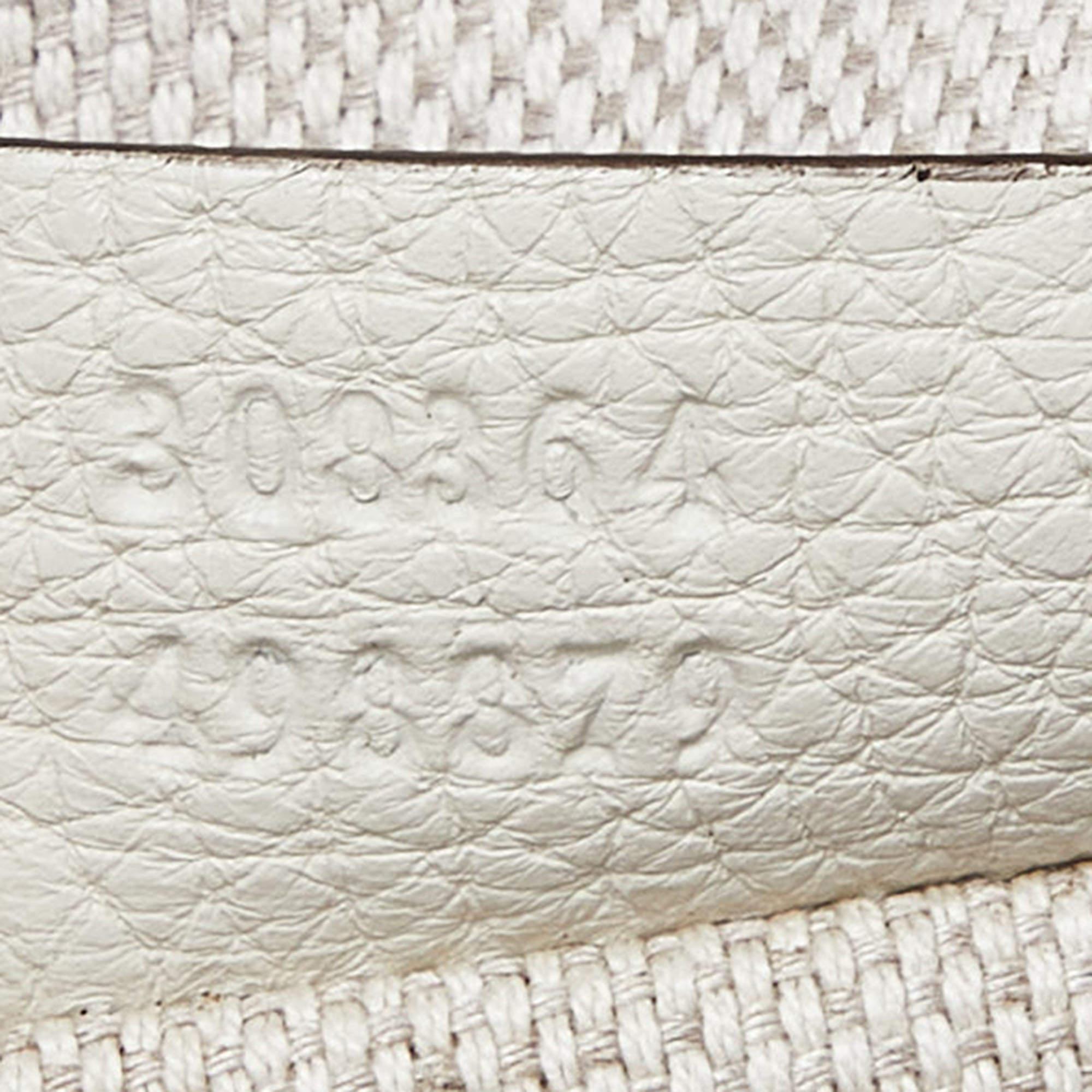 Gucci - Petit sac à bandoulière Soho Disco en cuir crème en vente 4