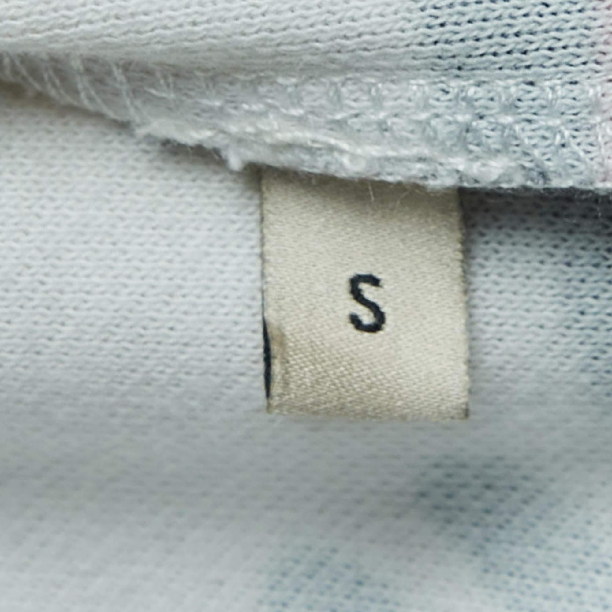 Robe à capuche Gucci en jersey imprimé logo crème S 2