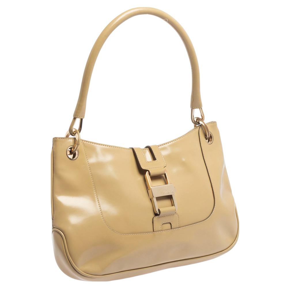 gucci cream leather handbag