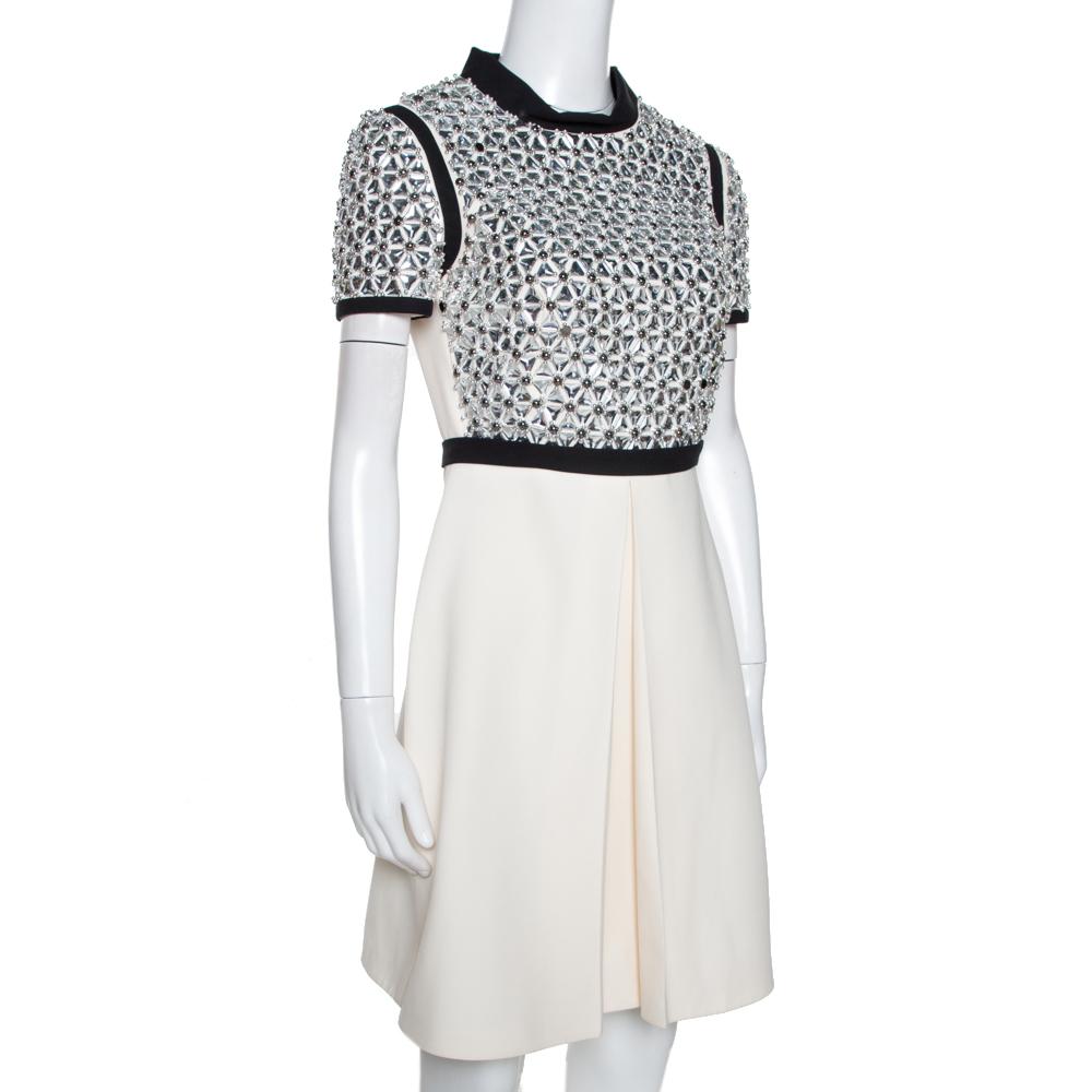gucci cream dress