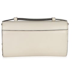 Gucci Cream Smooth Calfskin Mini Zumi Chain Shoulder Bag