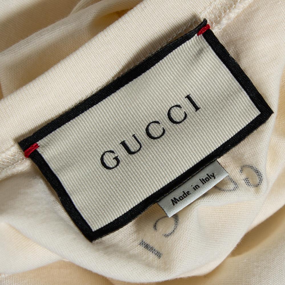 gucci cream shirt