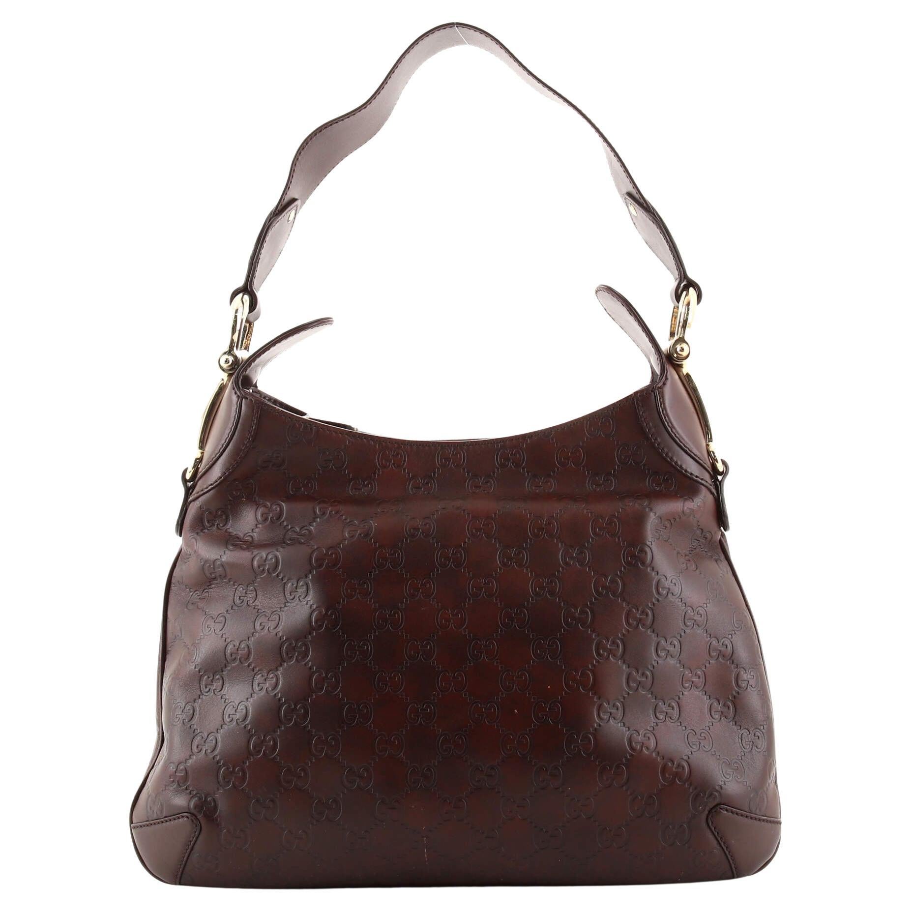 Gucci Horsebit Hobo Guccissima Leather Large at 1stDibs