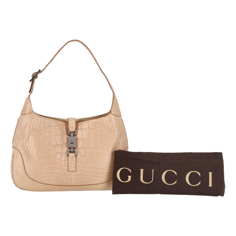 Gucci crocodile shoulder bag clearance