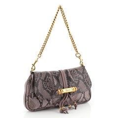 Gucci Croisette Evening Bag Python
