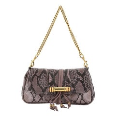 Gucci Croisette Evening Bag Python