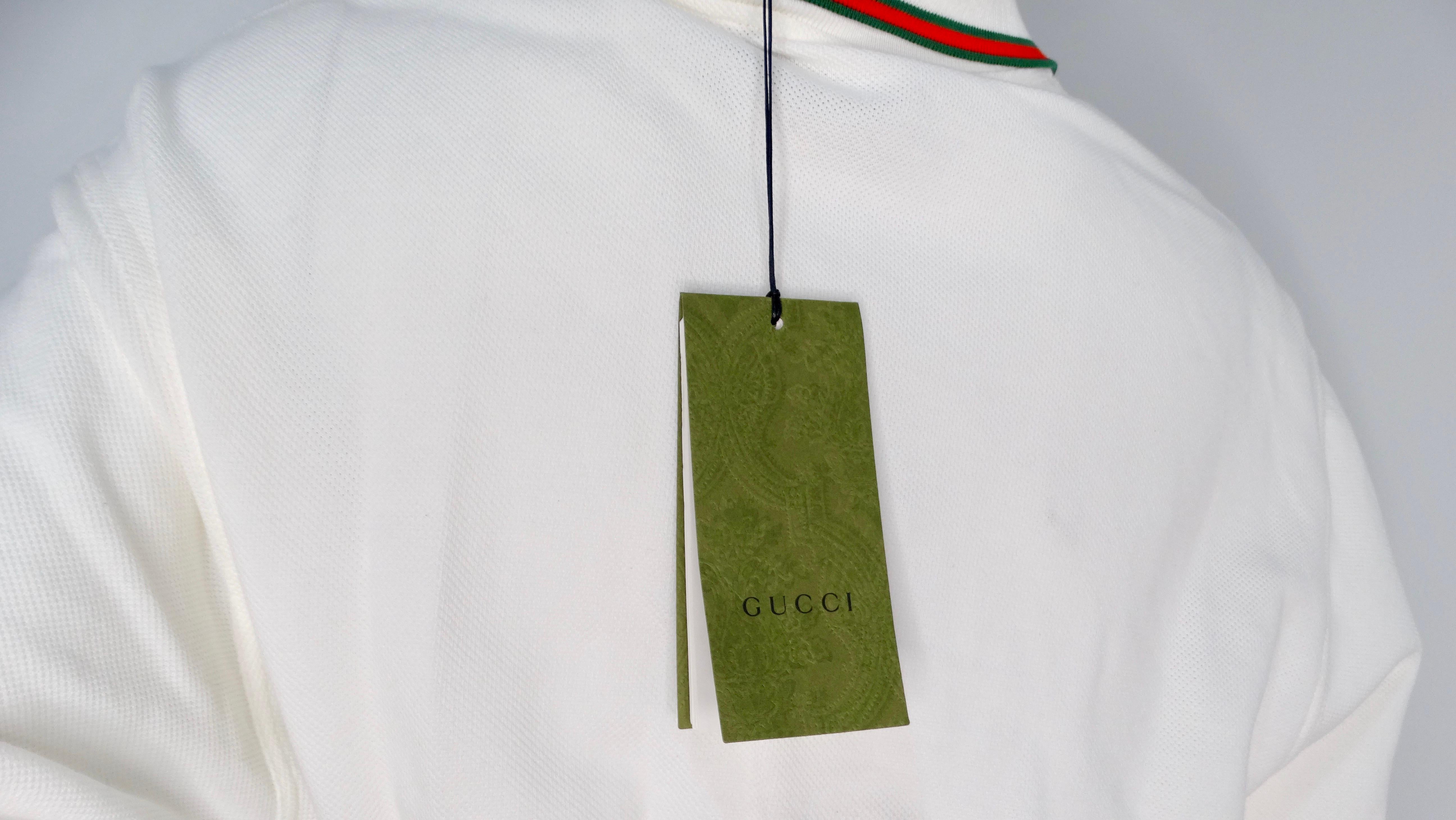 Gucci Cropped Polo Cotton Top 4