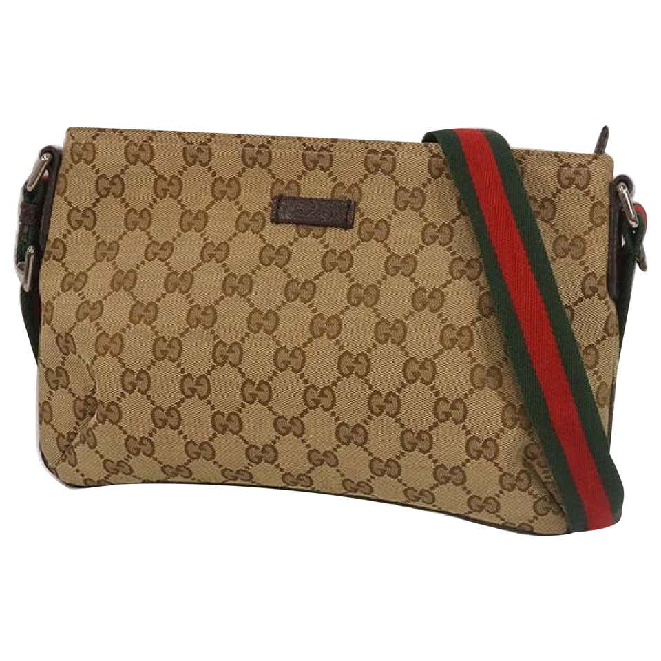 GUCCI cross body Womens shoulder bag 189749 001998 beige x brown For ...