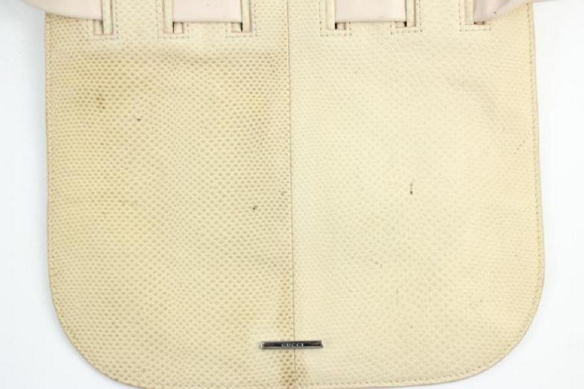 Gucci Crossbody Lizard 4gga114 Beige Shoulder Bag For Sale 8
