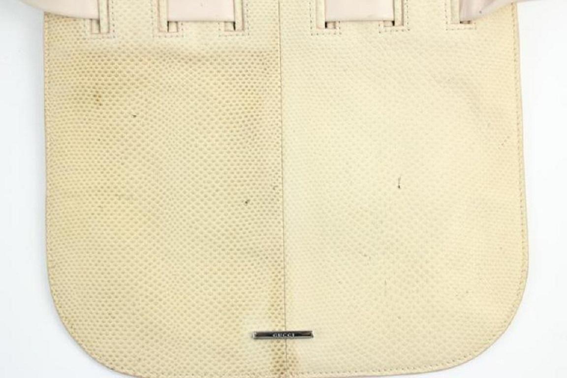 Gucci Crossbody Lizard 4gga114 Beige Shoulder Bag For Sale 4