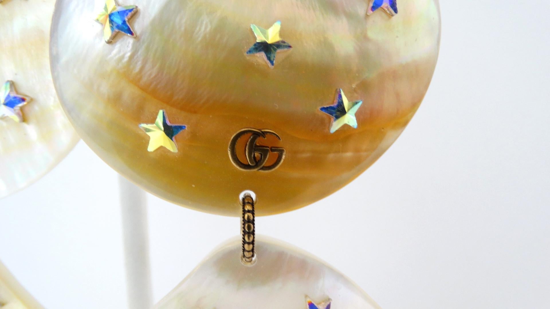 Gucci Cruise Runway 2019 Shell Earrings  1