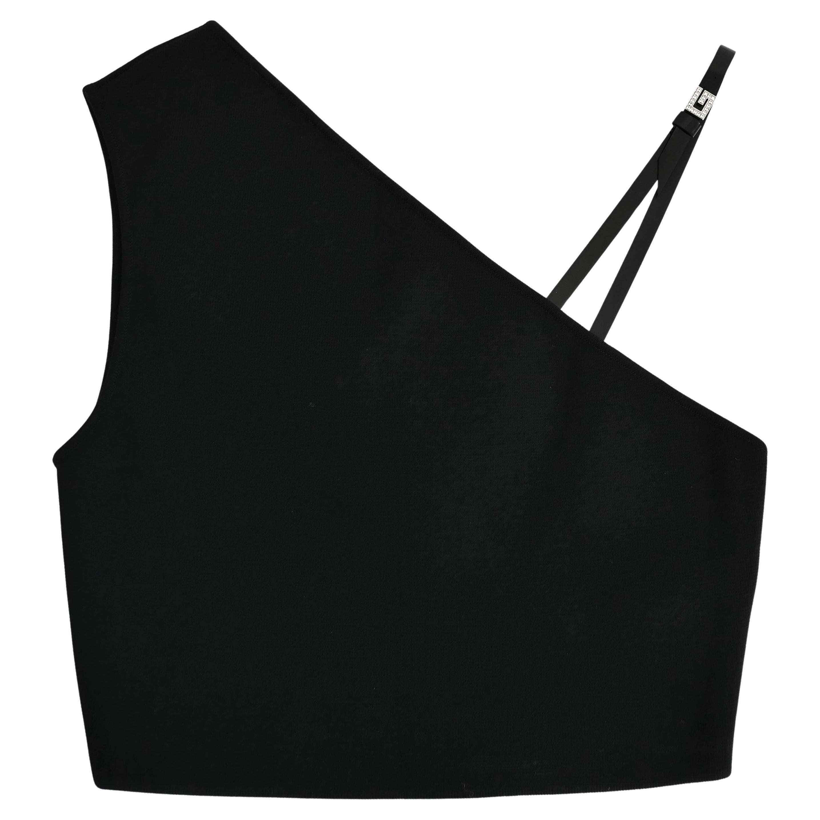 Gucci Crystal Buckle Asymmetric Top in vendita