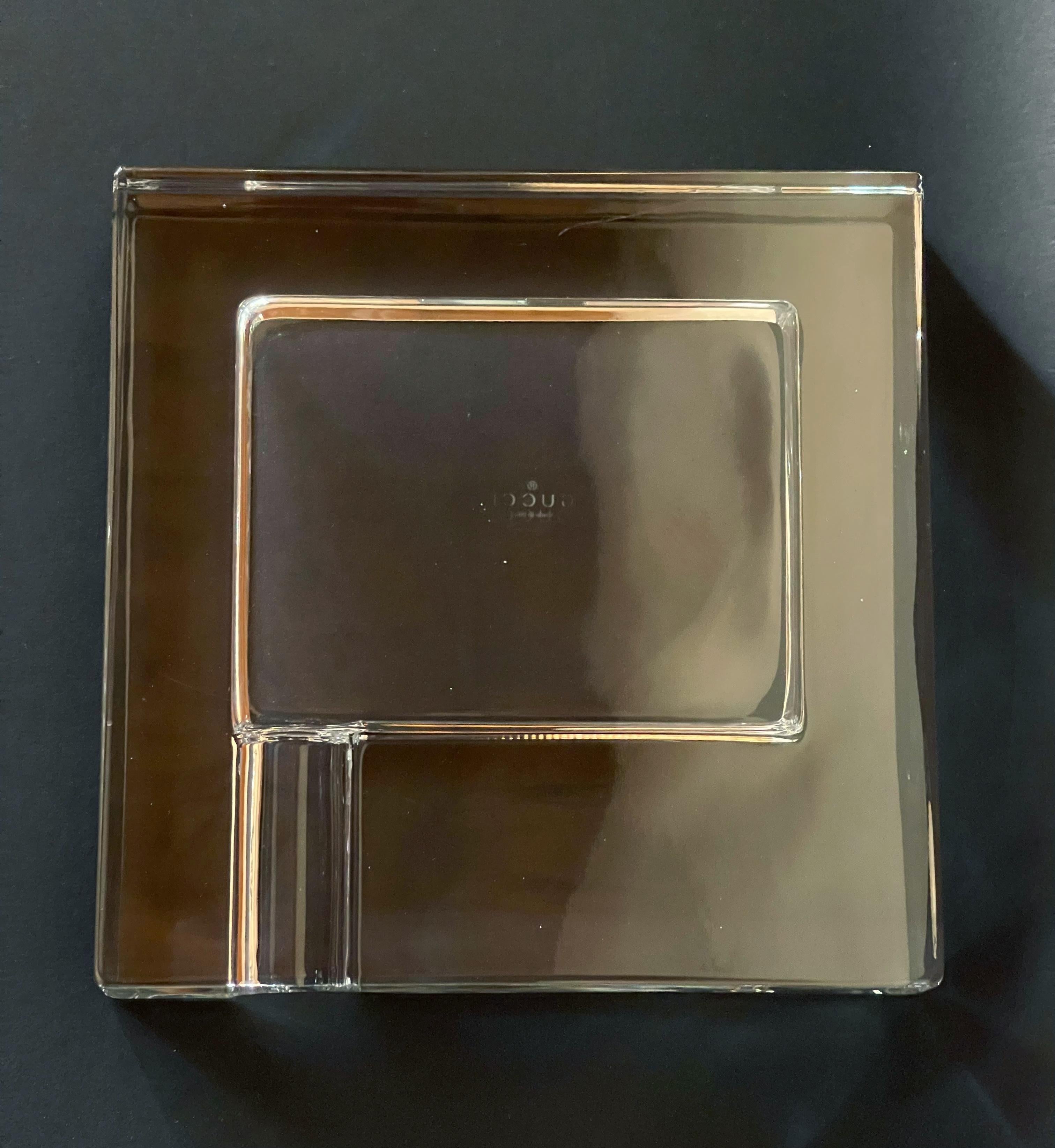 GUCCI Crystal Cigar Ashtray 5