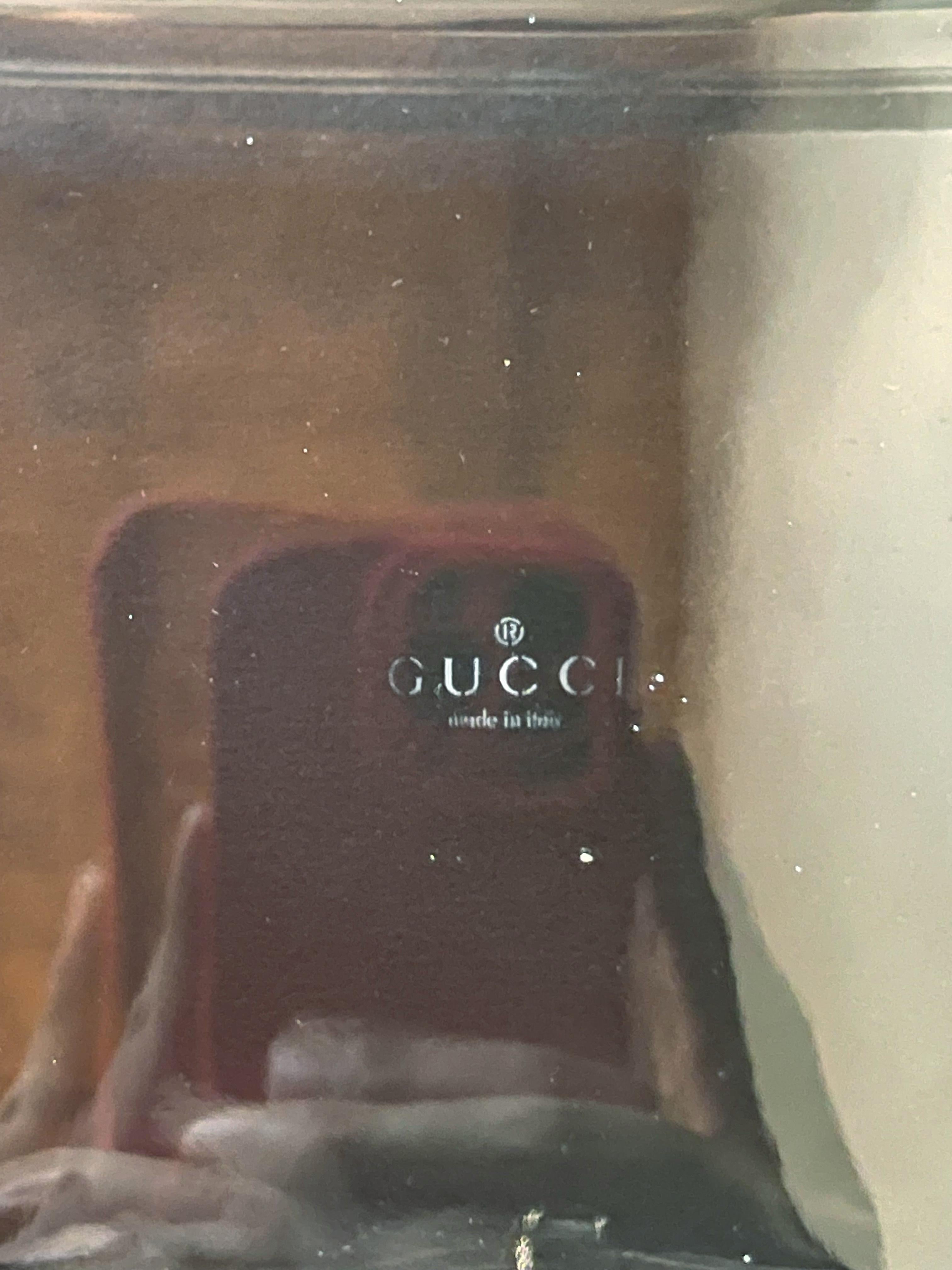 GUCCI Crystal Cigar Ashtray 6