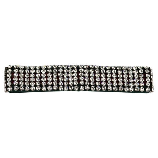 vangst Nationale volkstelling Reiziger Gucci Crystal Embellished Web Knit Headband Medium For Sale at 1stDibs