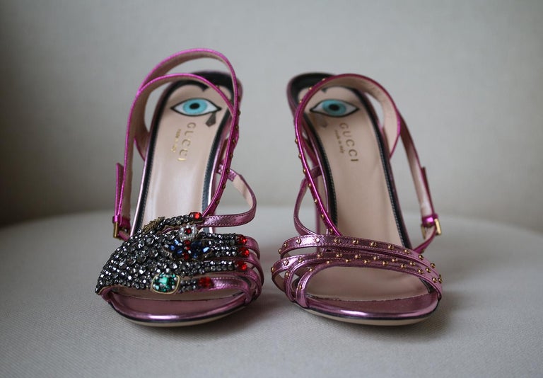 Ghilly 95 Flower Applique Sandals