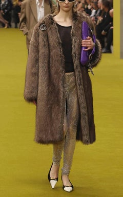 Gucci Crystal Net Leggings Pants IT 44 US 8