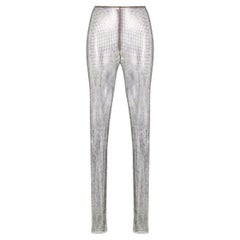 Pantalon  Leggings Gucci Crystal Net IT 44 US 8