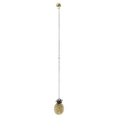Pendiente simple piña de cristal Gucci
