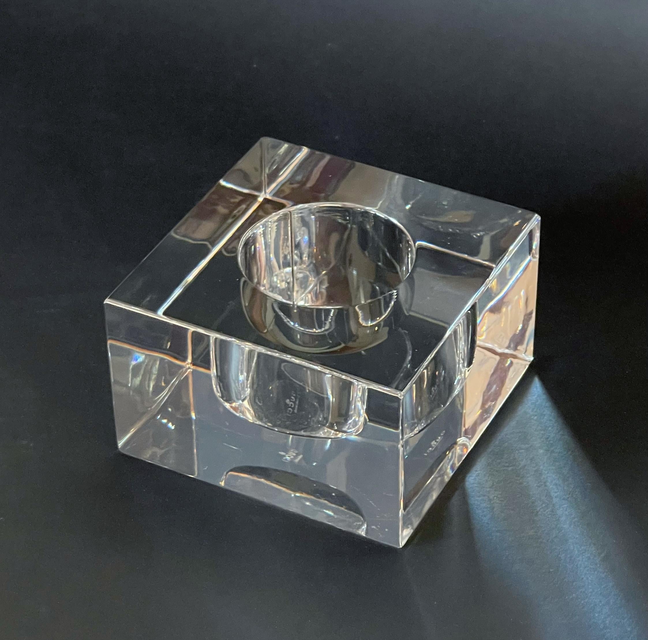 XX secolo Portacandele votivo in cristallo Gucci in vendita