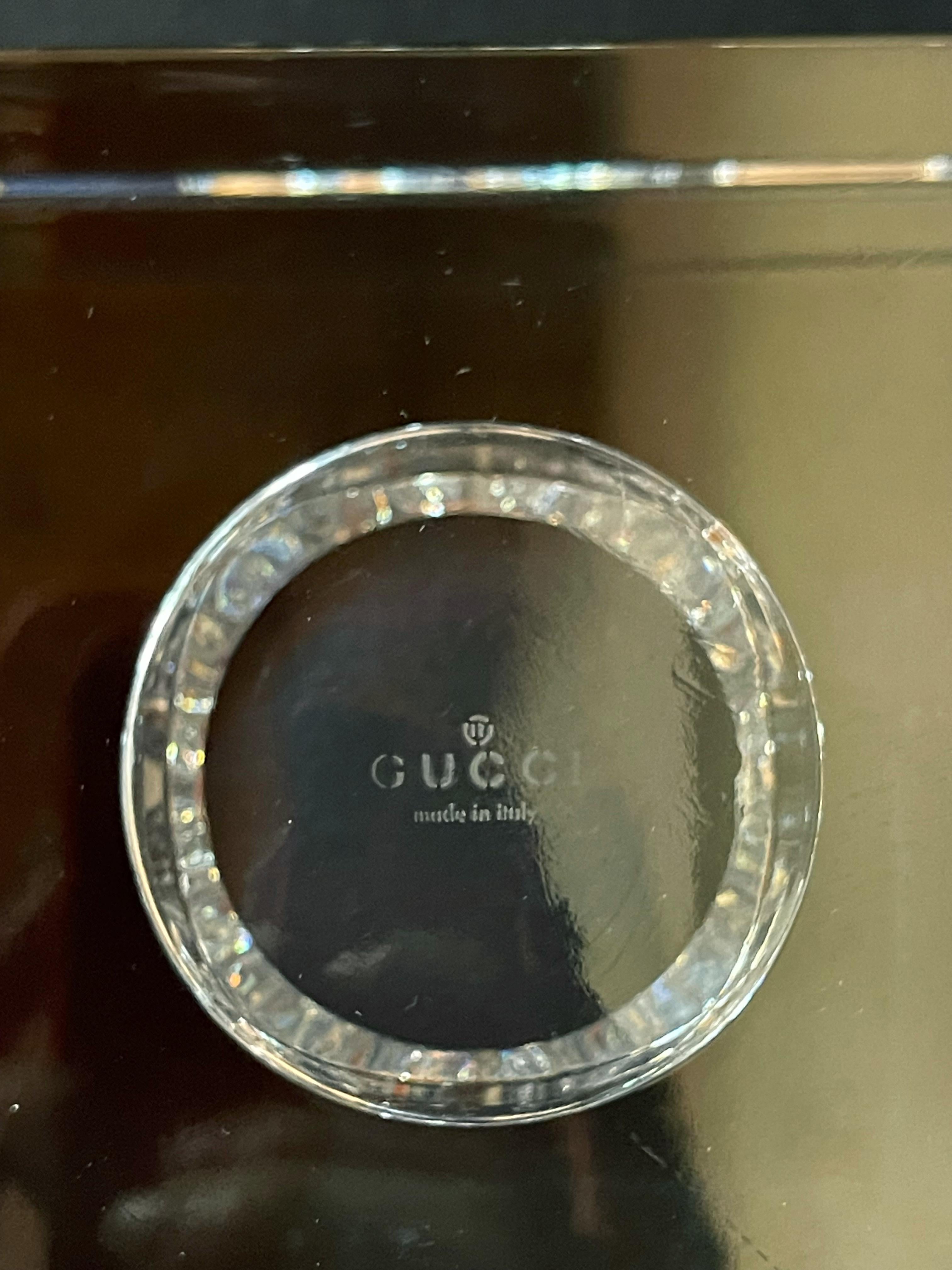 Portacandele votivo in cristallo Gucci in vendita 3