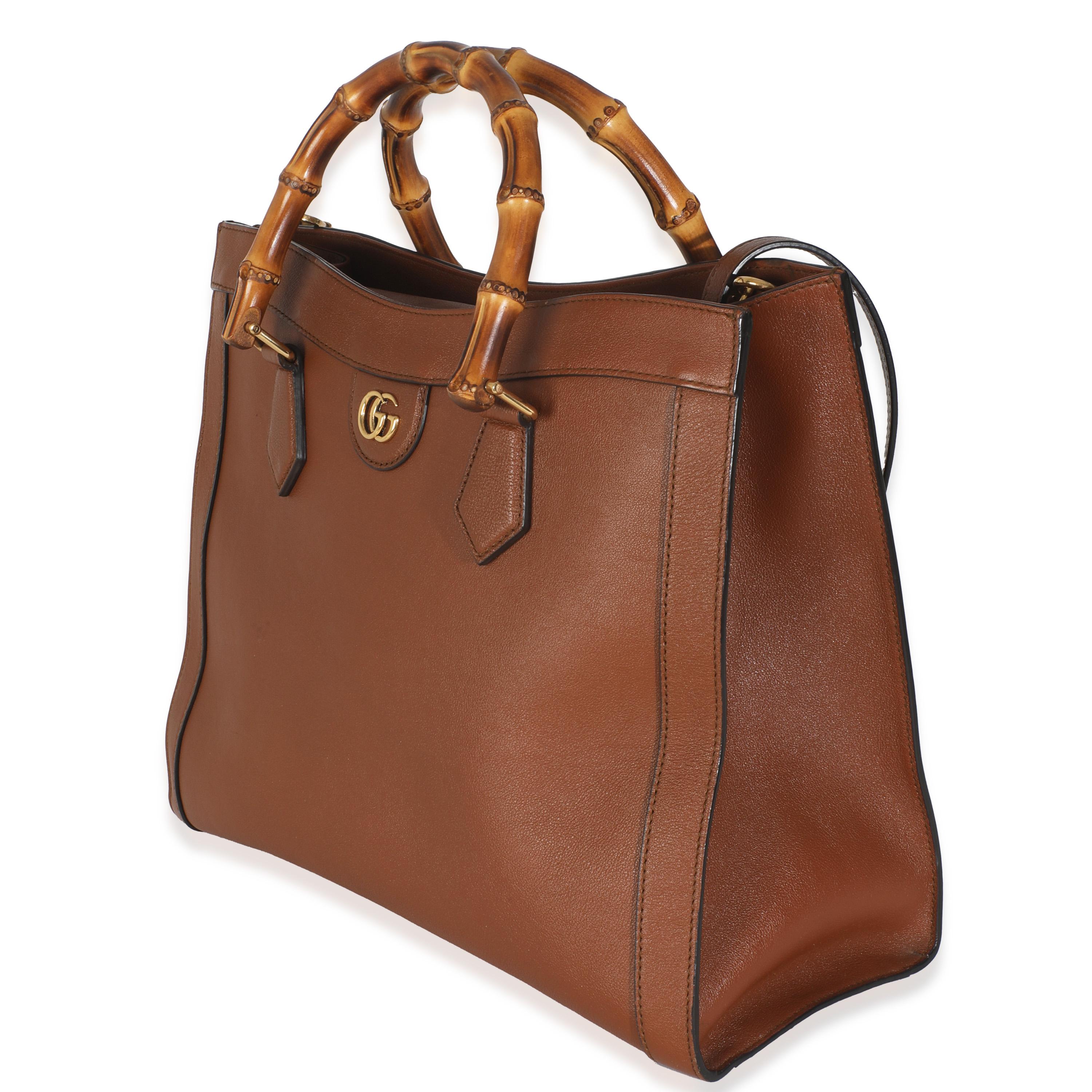 Gucci Cuir Wonka Grain Calfskin Large Diana Tote In Excellent Condition For Sale In New York, NY