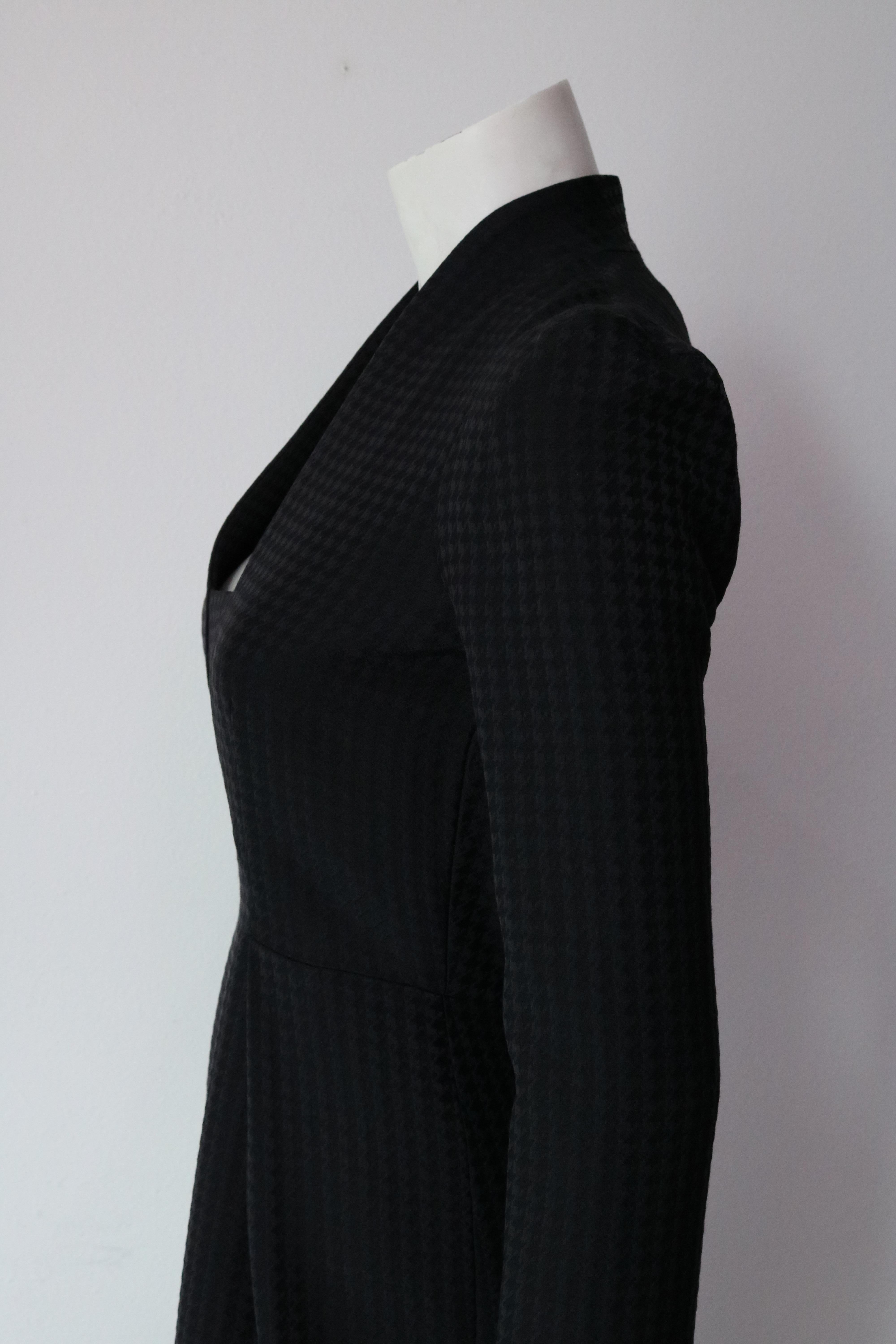 Gucci Cocktail Dress Houndstooth Print  Size 40 In Excellent Condition In Thousand Oaks, CA