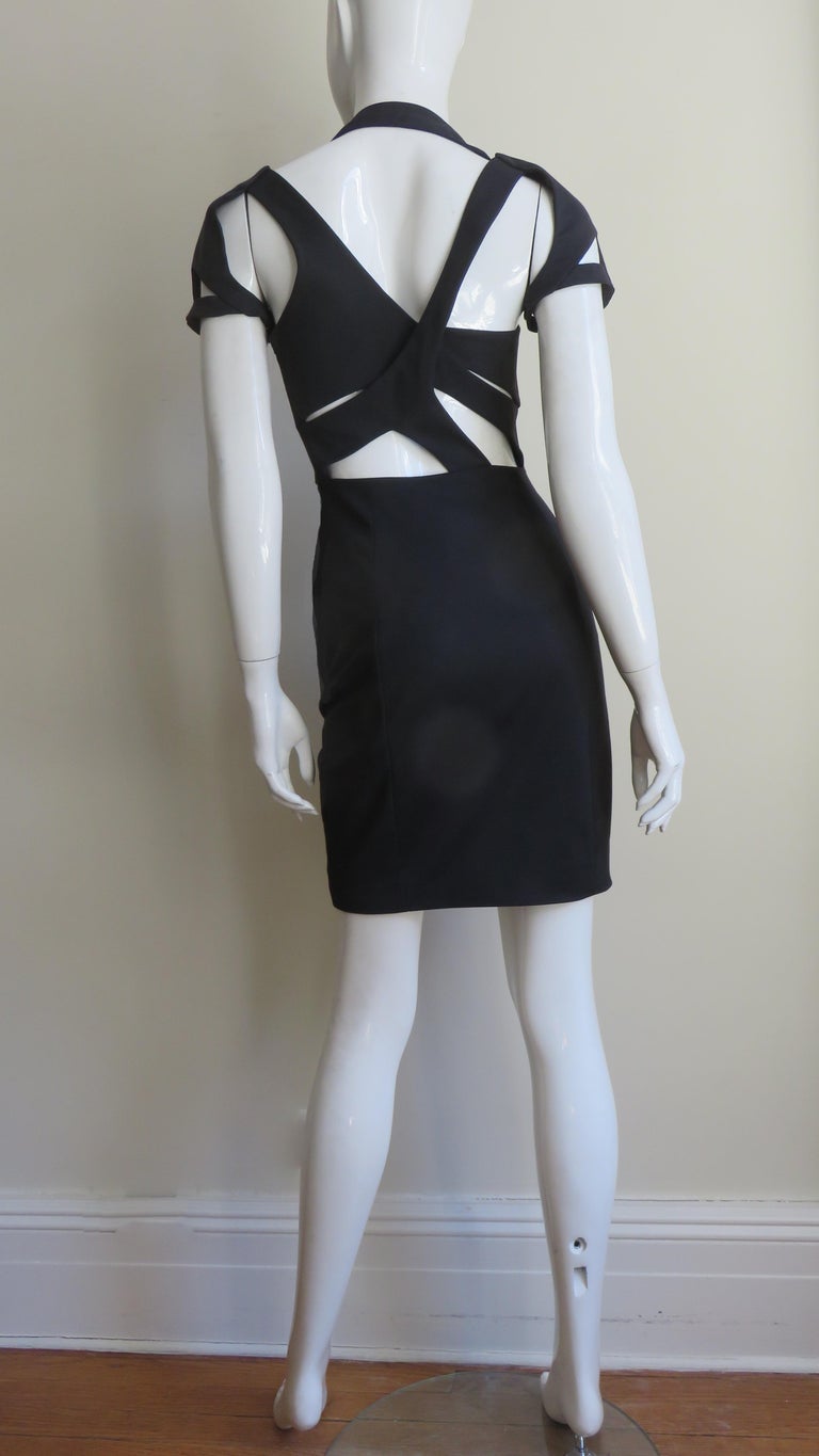 Gucci Cut out Bodycon Cover Dress 2010 For Sale at 1stdibs
