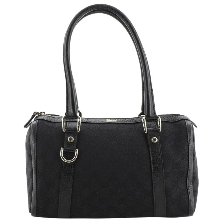 Gucci D Ring Boston Bag GG Canvas Mini