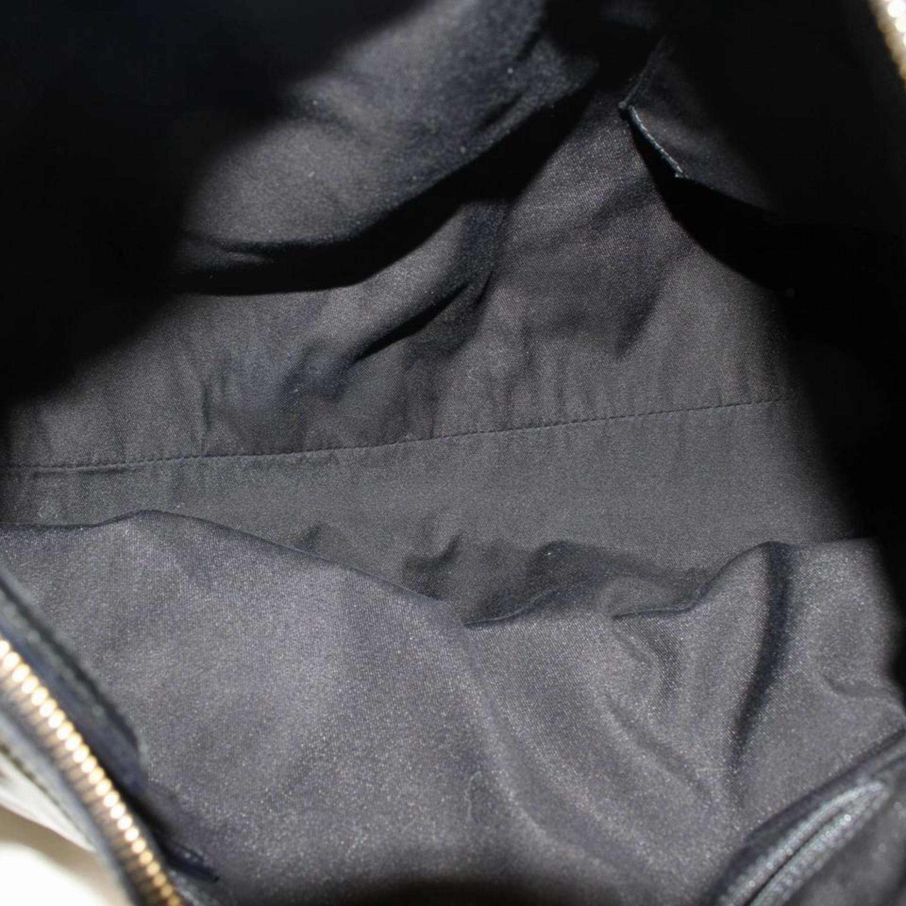 Gucci D-ring Hobo 867933 Black Patent Leather Shoulder Bag For Sale 7