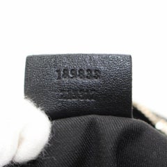 Gucci D-ring Hobo 867933 Black Patent Leather Shoulder Bag