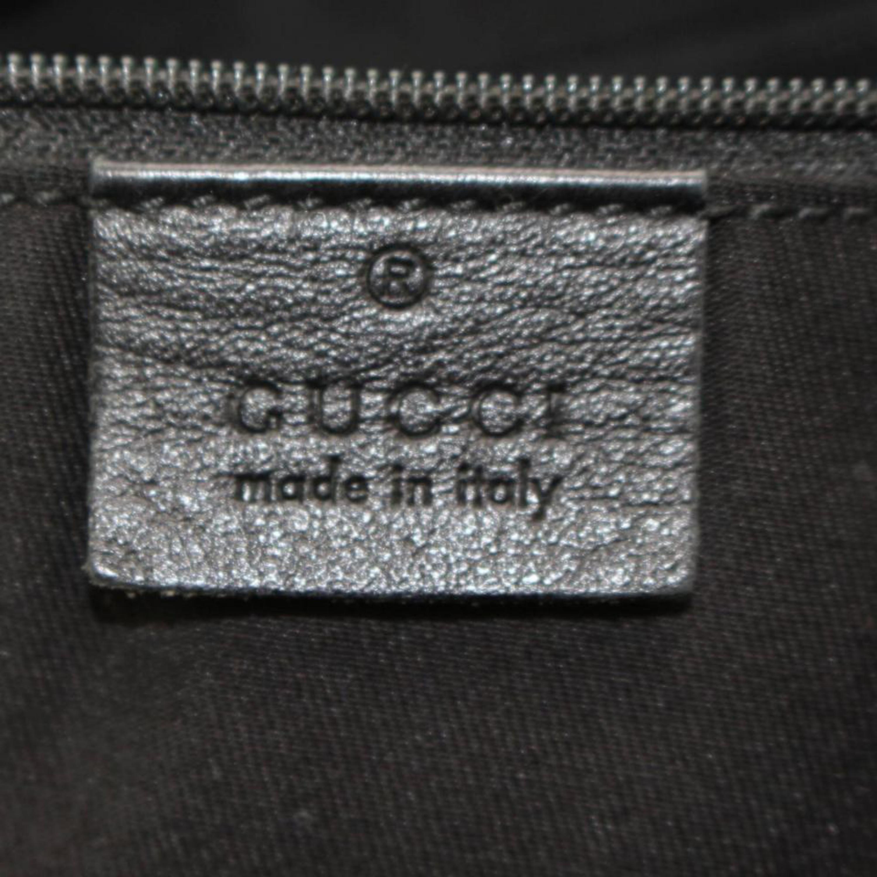 Women's Gucci D-ring Hobo 867933 Black Patent Leather Shoulder Bag For Sale