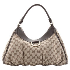 Gucci D Ring Hobo GG Canvas Large