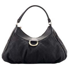 Gucci D Ring Hobo GG Canvas Large