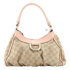 Gucci D Ring Hobo GG Canvas Small