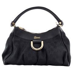 Gucci D Ring Hobo GG Canvas Small