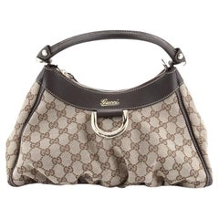 Gucci D Ring Hobo GG Canvas Small
