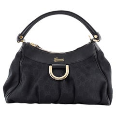 Gucci D Ring Hobo GG Canvas Small