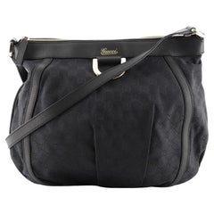 Gucci D Ring Messenger Bag GG Canvas Medium
