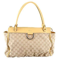 Gucci D-Ring Shoulder Bag GG Canvas Medium