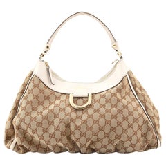 Gucci D-Ring Tote GG Canvas Large