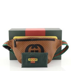 Gucci Dapper Dan Belt Bag GG Print Leather