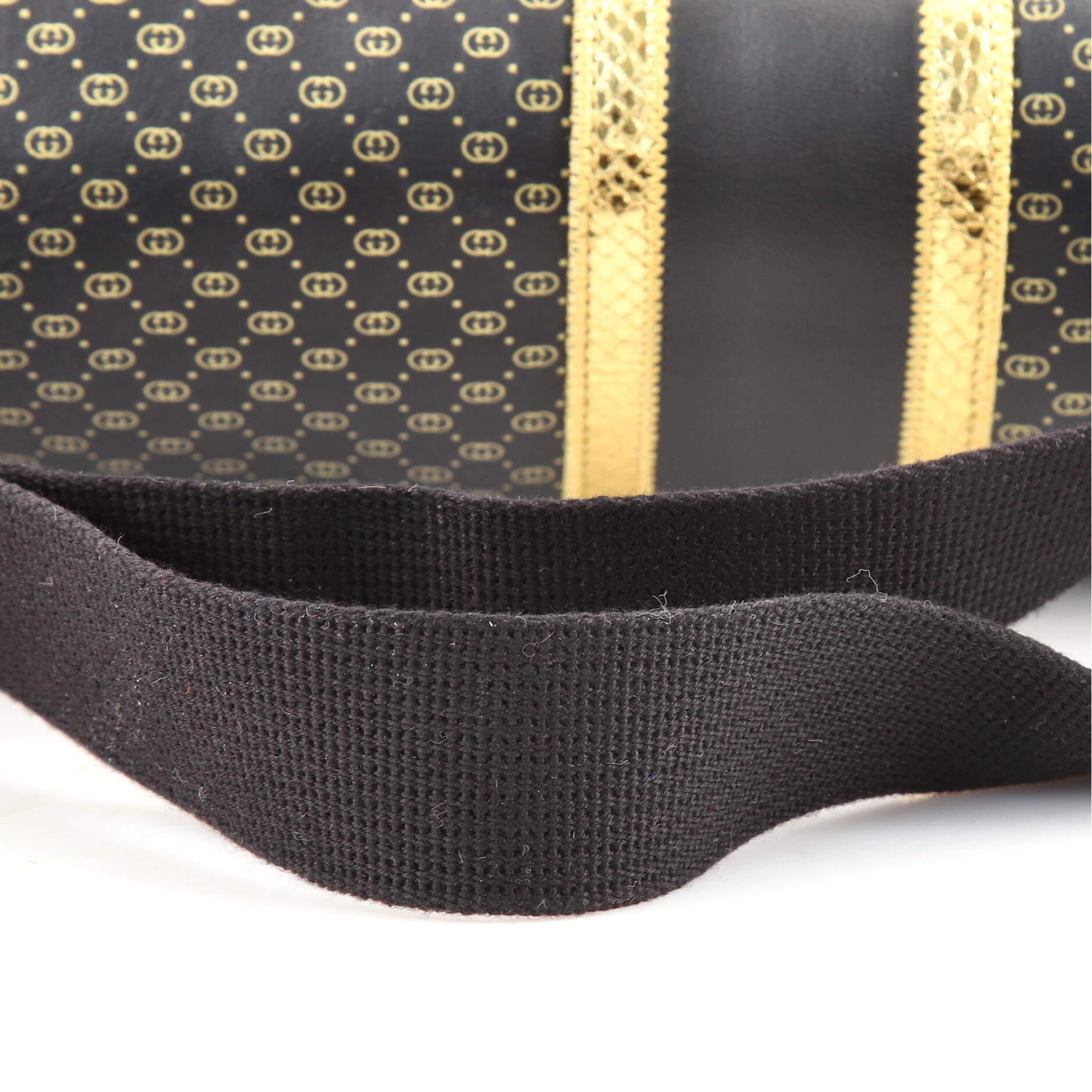 Women's or Men's Gucci Dapper Dan Belt Bag GG Print Leather with Python