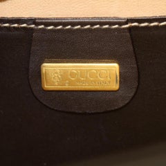 Gucci Dark Attache Briefcase 868542 Brown Leather Laptop Bag