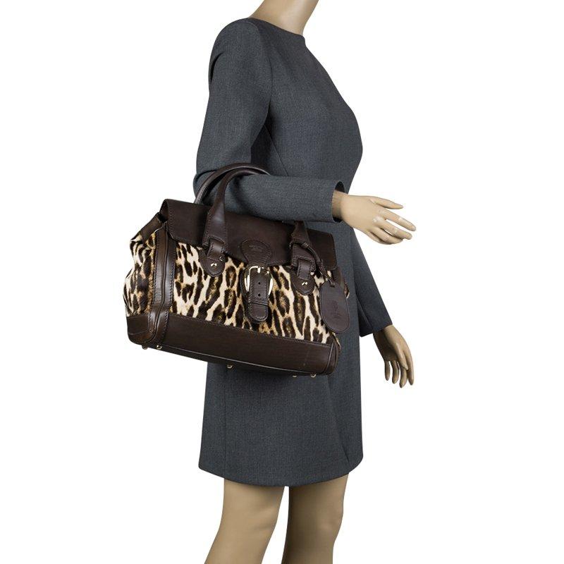 animal print leather bags