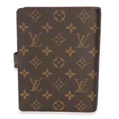 Louis Vuitton Monogram Canvas Small Ring Agenda Cover