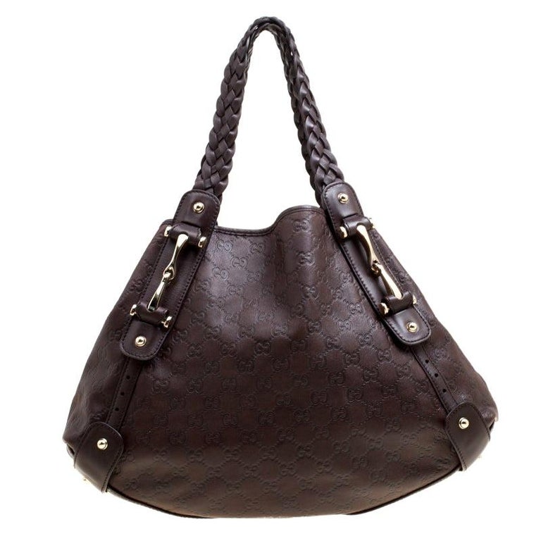 guccissima shoulder bag