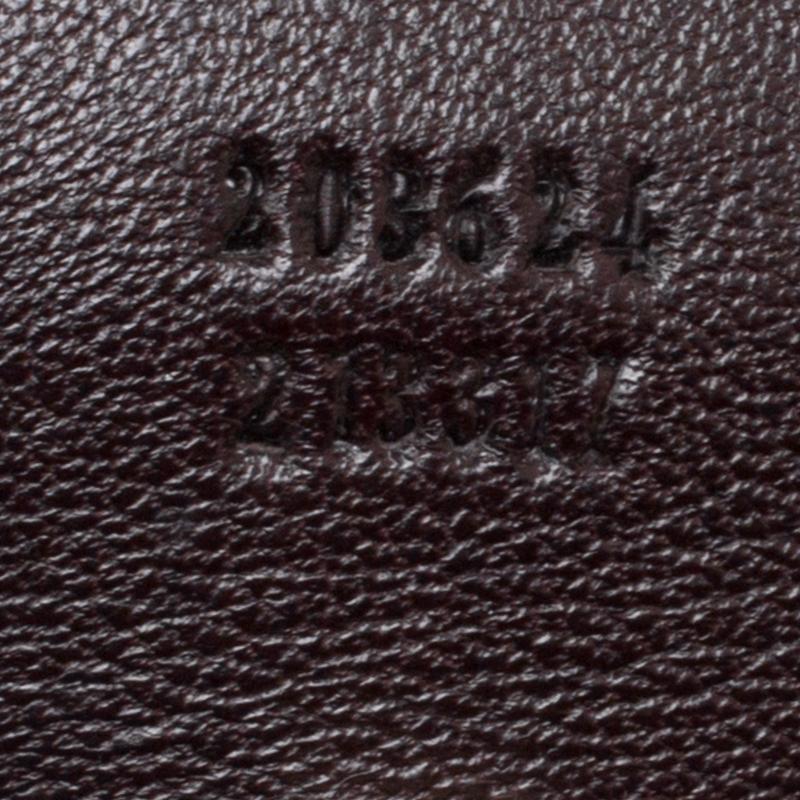 Gucci Dark Brown Guccissima Leather Medium Pelham Studded Hobo 5